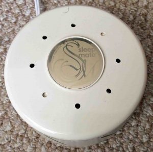 Picture of the top view of the Marpac 980A White Noise Machine.