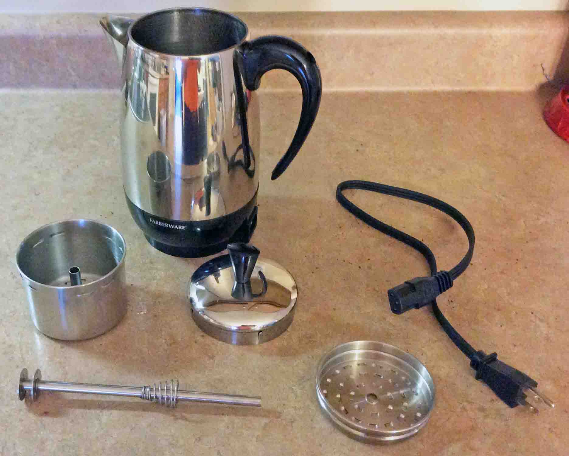 Farberware FCP240 Electric Percolator: Traditional Coffee Making at Its  Best!