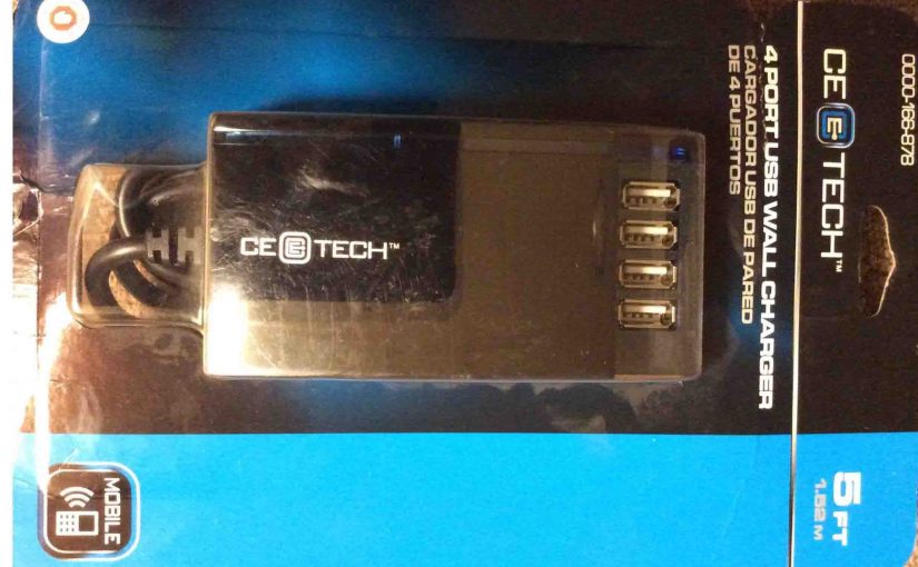 CE Tech USB Charger 166878 PC01 Review