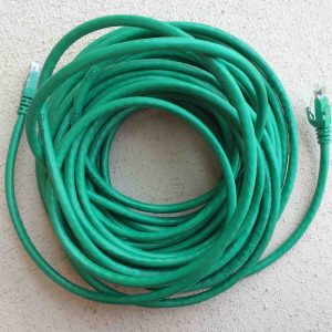 Picture of a high quality 50 Ft. Cat 6 Ethernet patch cable.