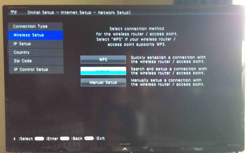  How to connect Sharp TV to WiFi
