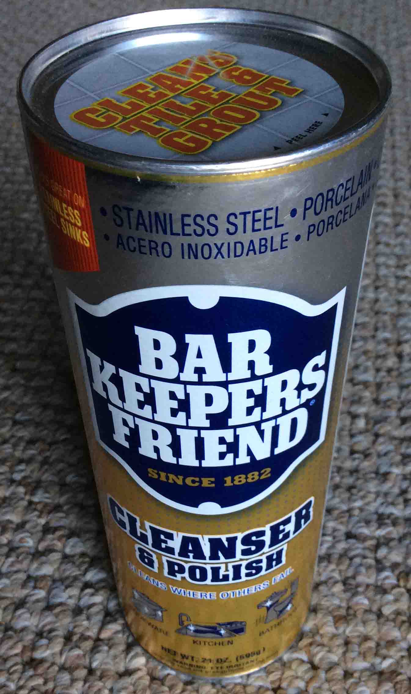 Bar Keepers Friend Cleanser and Polish