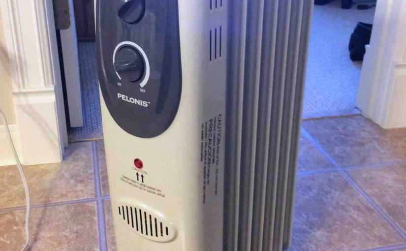Picture of the Pelonis Electric Radiator Heater HO-0250H, front view.