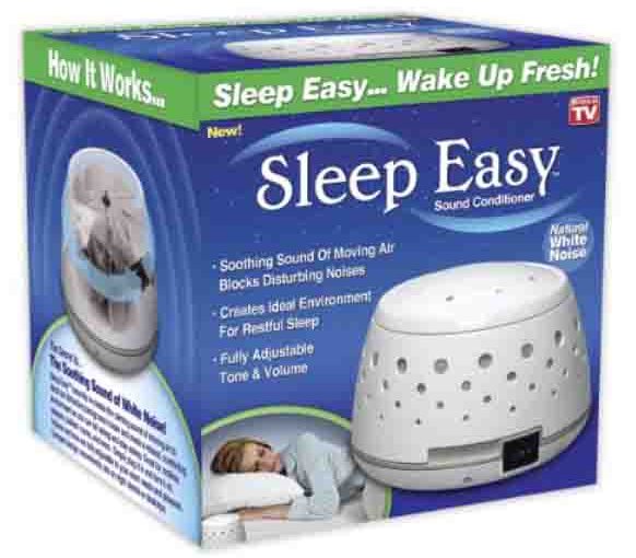 Sleep Easy White Noise Fan Sound Screen Machine Review