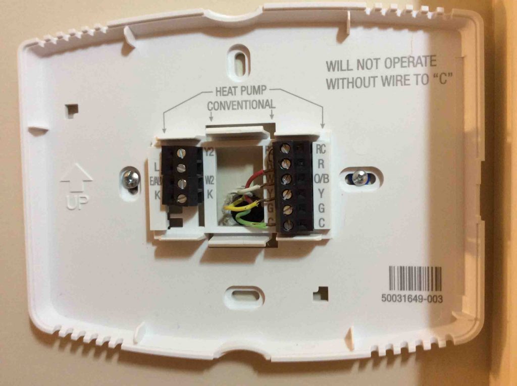 Honeywell Thermostat 4 Wire Wiring Diagram