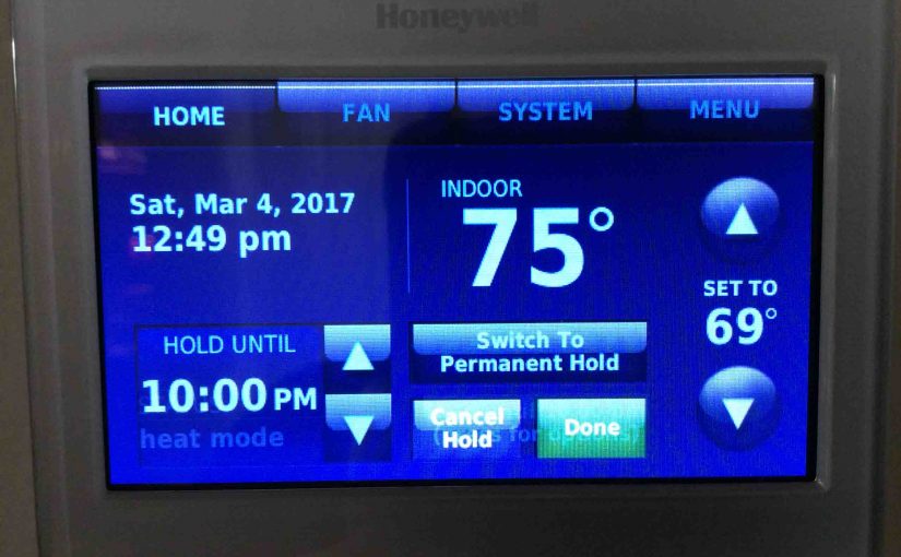 How to Remove Hold on Honeywell Thermostat