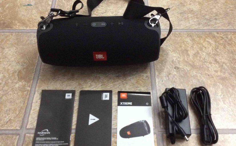 JBL Xtreme Charging Time to Fully Charge