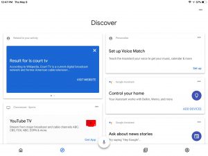 The -Discover- page. How to Set Up Google Mini Speaker.
