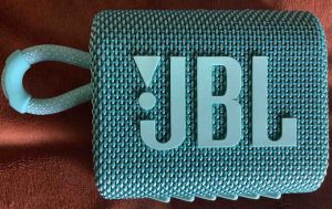 Front View of the JBL Go 3 Bluetooth Speaker.