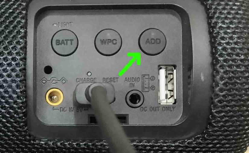 Sony SRS XB41 Add Button Explained