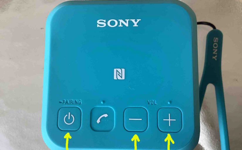 Sony SRS X11 Factory Reset Instructions