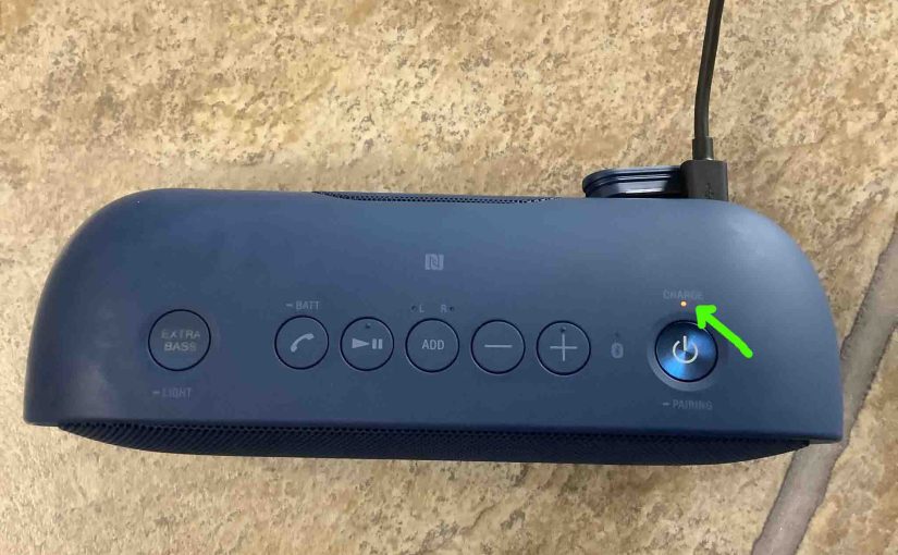 How to Tell if Sony XB 20 is Charging