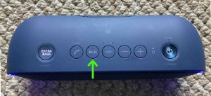 The Play-Pause button. Sony SRS XB20 Buttons Explained.