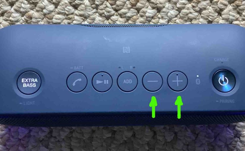 Sony SRS XB20 Buttons Explained