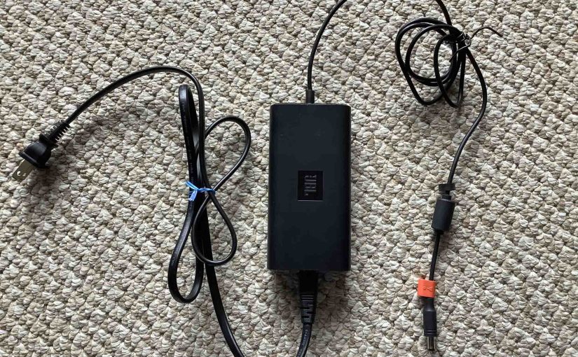 Picture of The charger power adapter for the JBL Boombox 2 speaker.