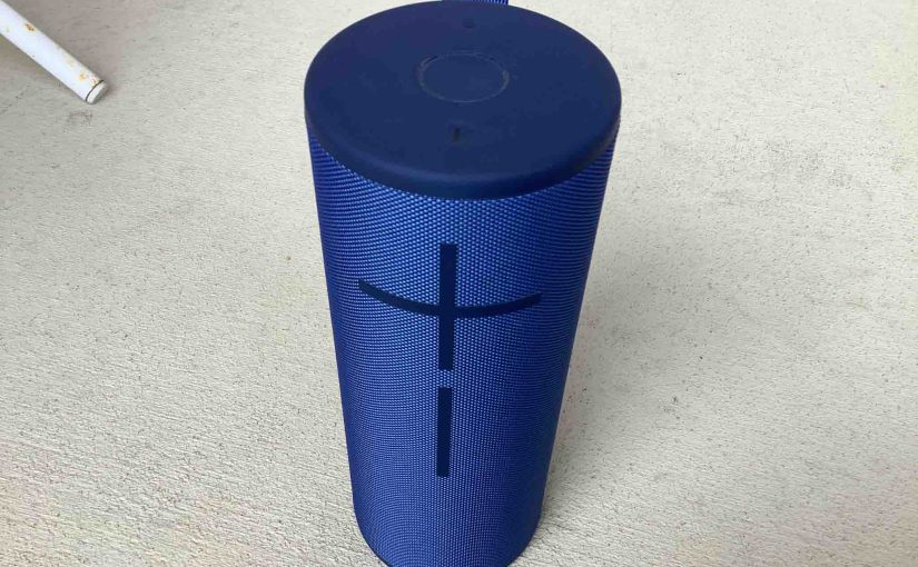 Picture of the front and top of the UE Megaboom 3 speaker.