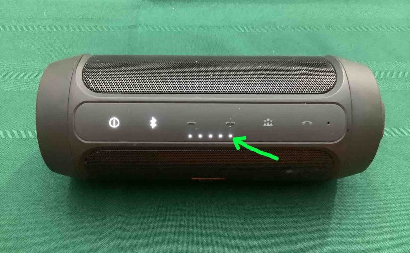 JBL Charge 2 Plus Battery Indicator