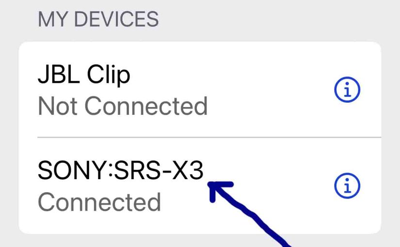 Sony X3 Bluetooth Pairing Instructions