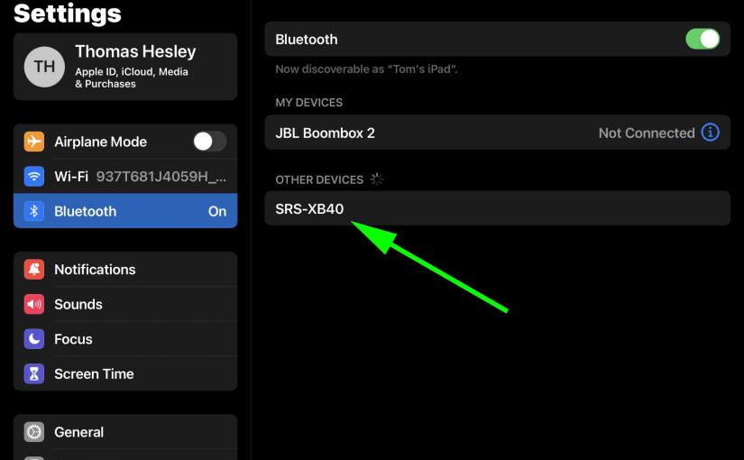 How to Make Sony XB40 Discoverable
