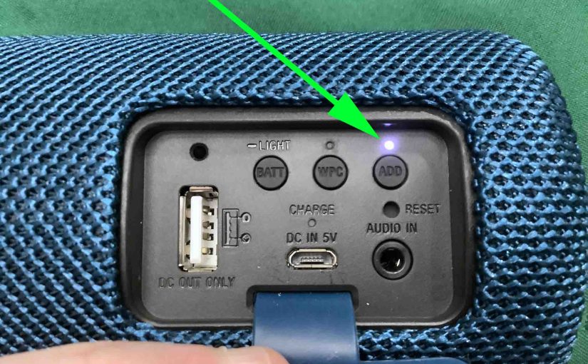 Sony SRS XB31 Add Button Explained