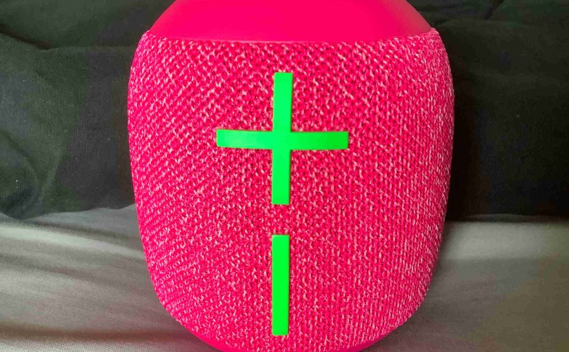Picture of the front of the Wonderboom 3 speaker.