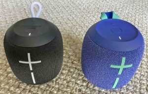 Picture of a Wonderboom 1 and a Wonderboom 2 side by side, paired together.